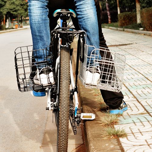 Panier pour vélo en métal - Ref 2258583