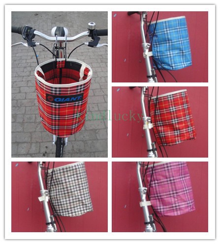 Panier pour vélo GIANT en toile - Ref 2258926