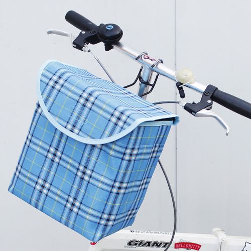 Panier pour vélo JAKROO en toile - Ref 2258935