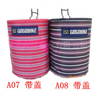 Panier pour vélo GOGO en toile - Ref 2259003