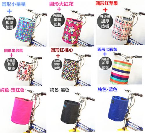 Panier pour vélo en toile - Ref 2259196