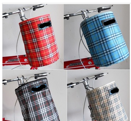 Panier pour vélo en toile - Ref 2259219