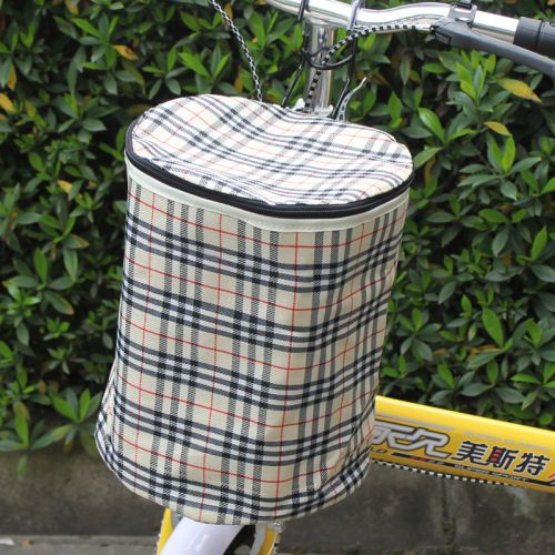 Panier pour vélo en toile - Ref 2259222