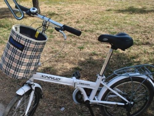 Panier pour vélo en toile - Ref 2259255