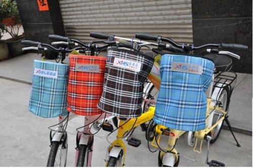 Panier pour vélo en toile - Ref 2259440