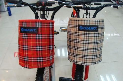 Panier pour vélo GIANT en toile - Ref 2259447