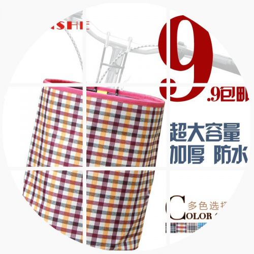 Panier pour vélo en toile - Ref 2259665