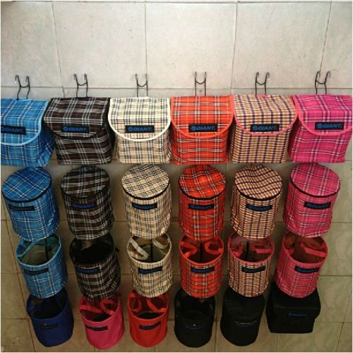 Panier pour vélo JIEPUNO en toile - Ref 2259688