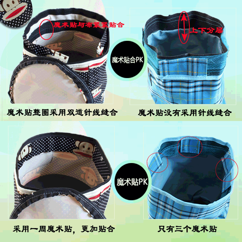 Panier pour vélo MOKE en toile - Ref 2259712