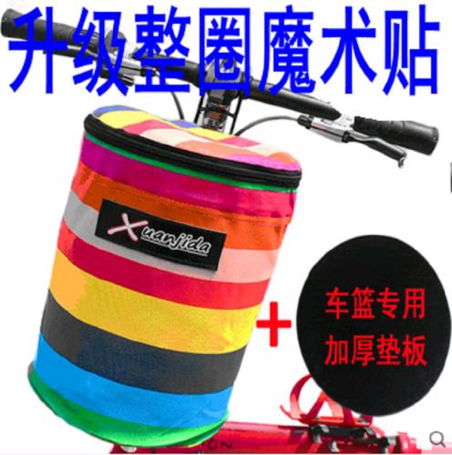 Panier pour vélo MOKE en toile - Ref 2259728
