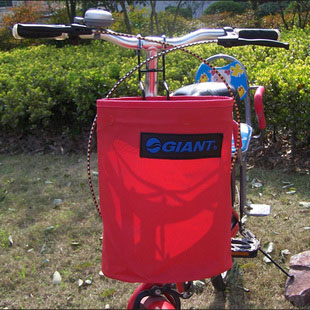 Panier pour vélo en toile - Ref 2259757