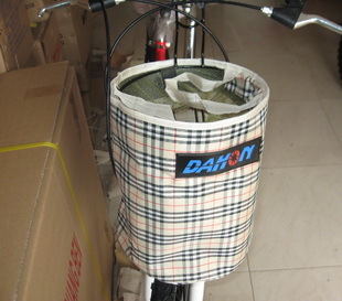 Panier pour vélo en toile - Ref 2259804