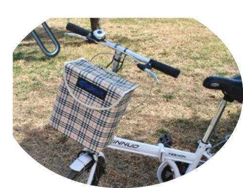 Panier pour vélo ME TOO en toile - Ref 2259823