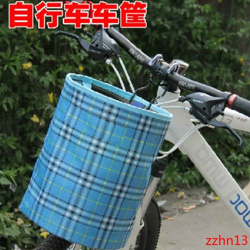 Panier pour vélo ONLINELOVE en toile - Ref 2259893