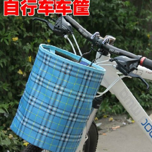 Panier pour vélo ONLINELOVE en toile - Ref 2259924