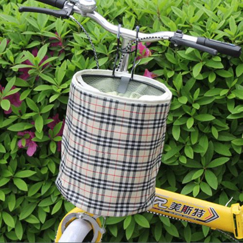 Panier pour vélo JIEYIDA en toile - Ref 2259953