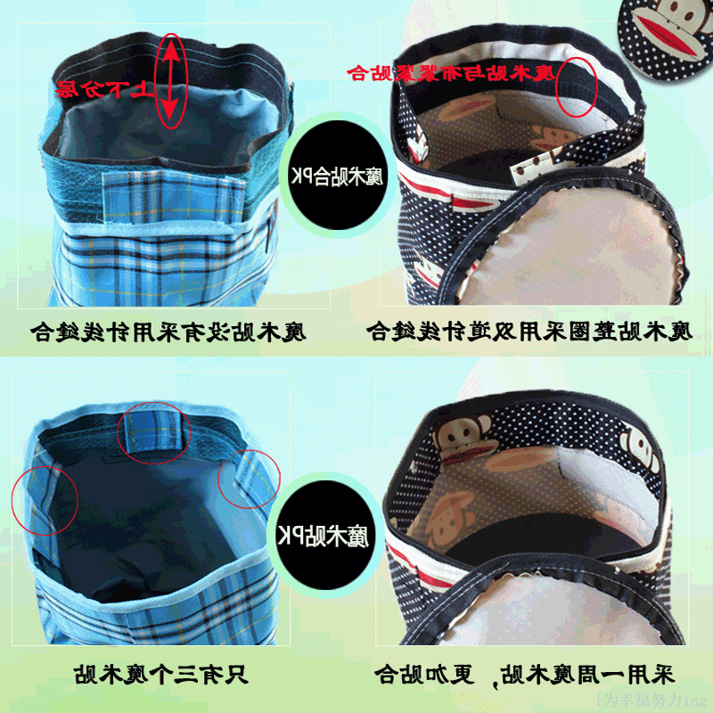 Panier pour vélo MOKE en toile - Ref 2260141