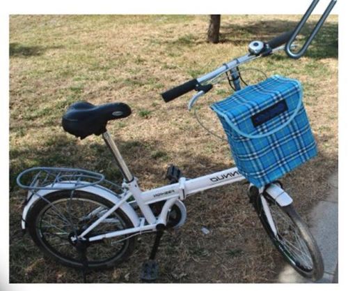 Panier pour vélo ME TOO en toile - Ref 2260177