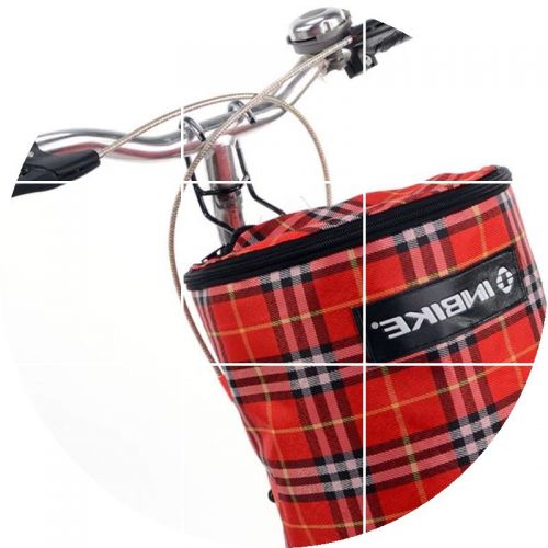 Panier pour vélo INBIKE en toile - Ref 2260338