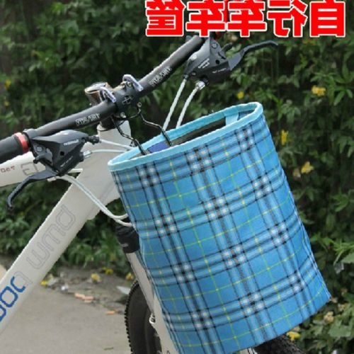 Panier pour vélo ONLINELOVE en toile - Ref 2260361