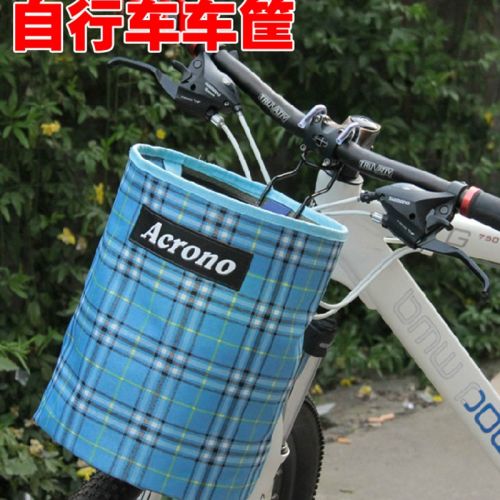 Panier pour vélo ONLINELOVE en toile - Ref 2260443