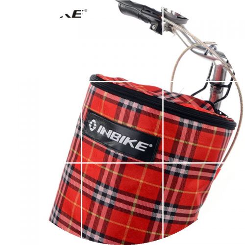 Panier pour vélo INBIKE en toile - Ref 2260624