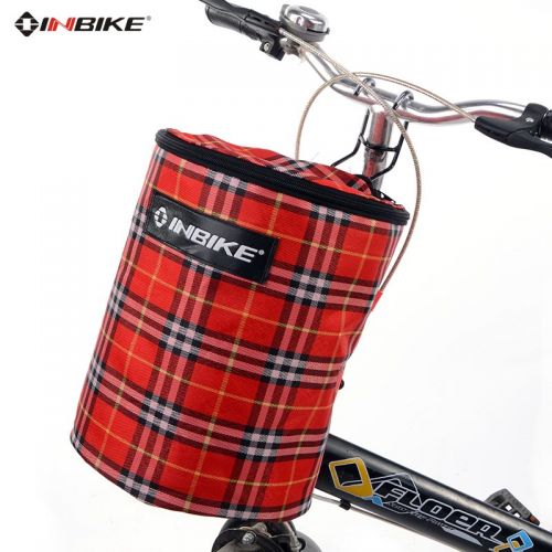 Panier pour vélo INBIKE en toile - Ref 2260630