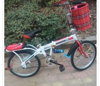 Panier pour vélo en toile - Ref 2260716