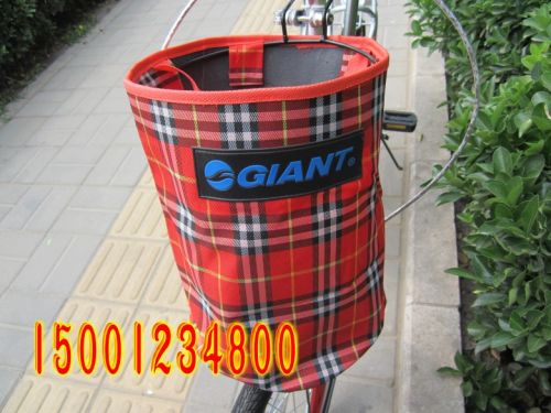 Panier pour vélo GIANT en toile - Ref 2260789