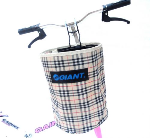 Panier pour vélo en toile - Ref 2260829