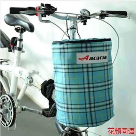 Panier pour vélo ACACIA en toile - Ref 2260837