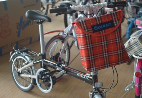 Panier pour vélo GIANT en toile - Ref 2260851