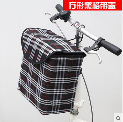Panier pour vélo ME TOO en toile - Ref 2260923