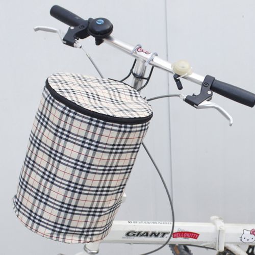 Panier pour vélo JAKROO en toile - Ref 2260958