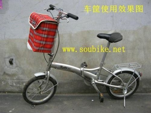 Panier pour vélo en toile - Ref 2265123