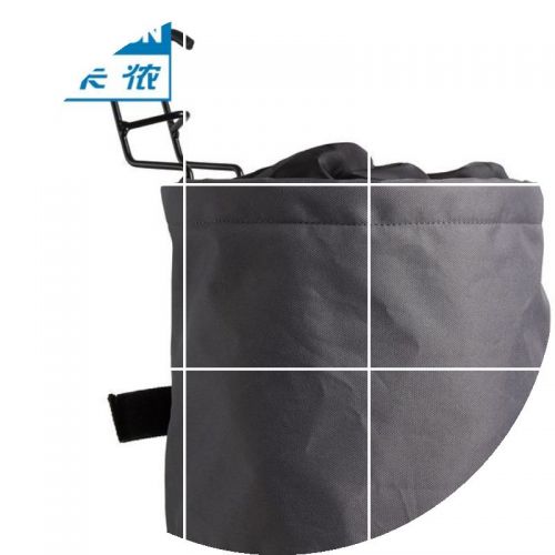 Panier pour vélo DECATHLON en toile - Ref 2265177