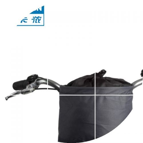 Panier pour vélo DECATHLON en toile - Ref 2265179