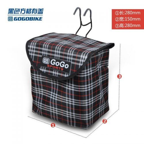 Panier pour vélo en toile - Ref 2265317