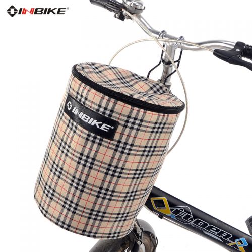 Panier pour vélo INBIKE en toile - Ref 2265478