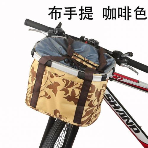 Panier pour vélo en toile - Ref 2265632