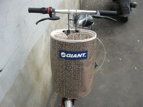 Panier pour vélo en toile - Ref 2265988