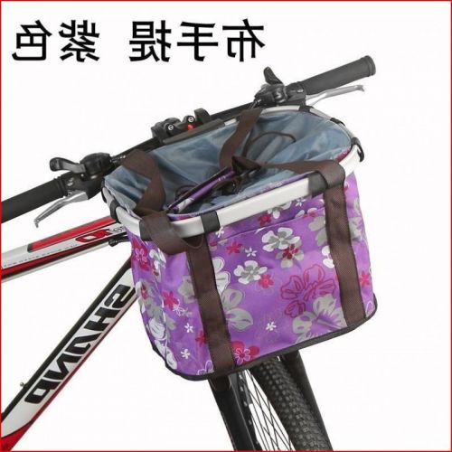 Panier pour vélo en toile - Ref 2266278