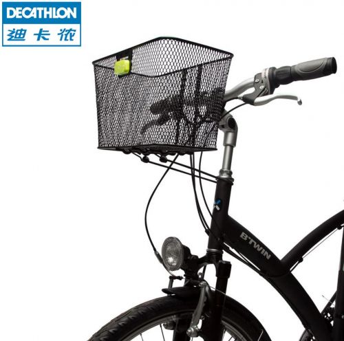 Panier pour vélo DECATHLON en métal - Ref 2266377