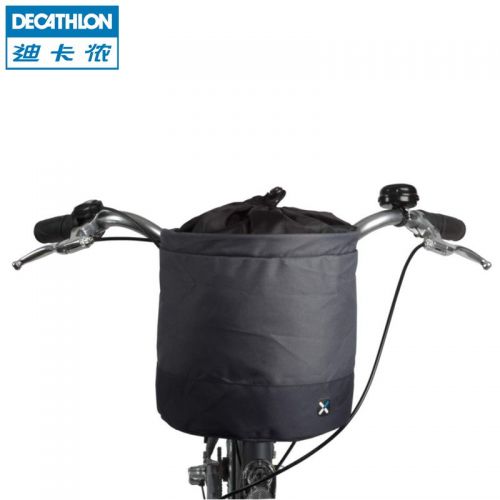 Panier pour vélo DECATHLON en toile - Ref 2266380