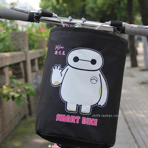 Panier pour vélo en toile - Ref 2266460