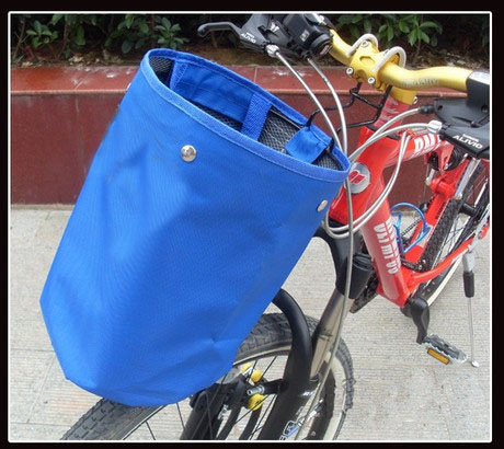 Panier pour vélo en toile - Ref 2266529
