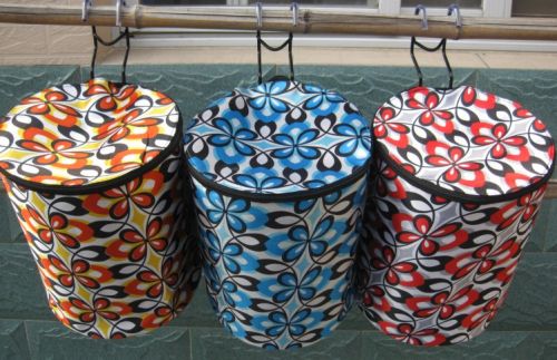 Panier pour vélo GOGO en toile - Ref 2266882