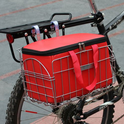 Panier pour vélo JAKROO en métal - Ref 2266885