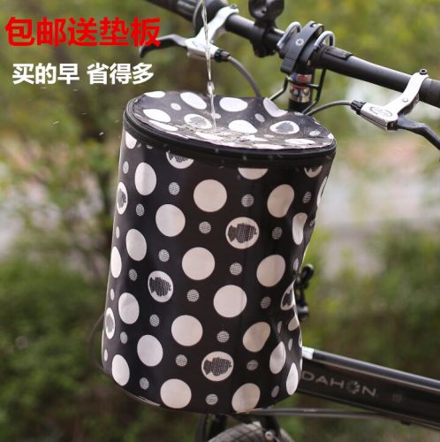 Panier pour vélo en toile - Ref 2266957