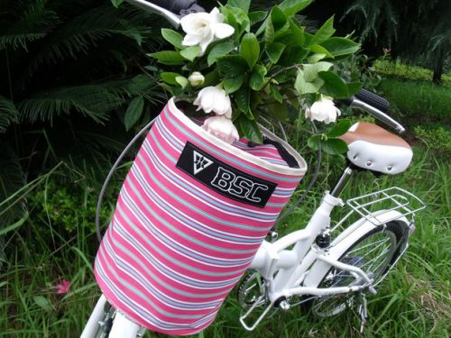 Panier pour vélo en toile - Ref 2267757